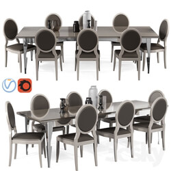 Table Chair Table and chairs Scavolini Exclusiva with decor 