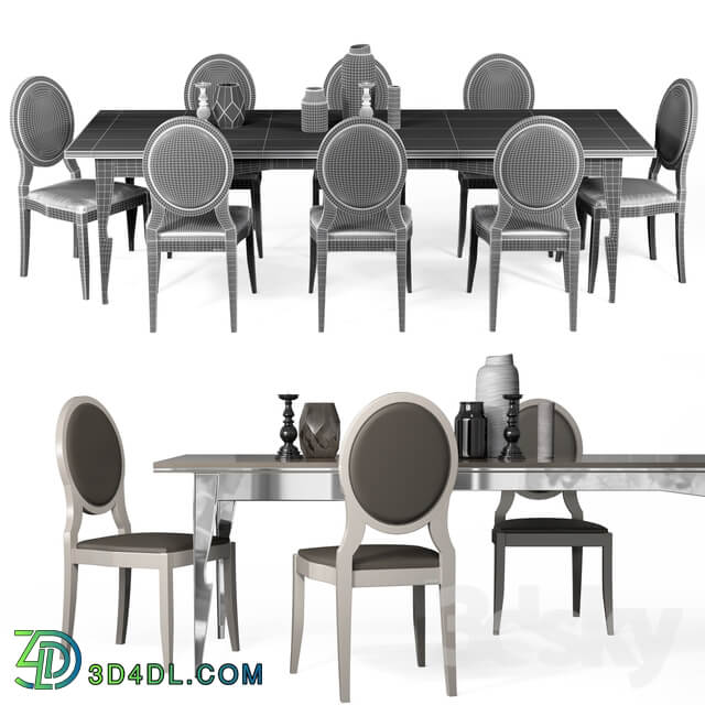 Table Chair Table and chairs Scavolini Exclusiva with decor