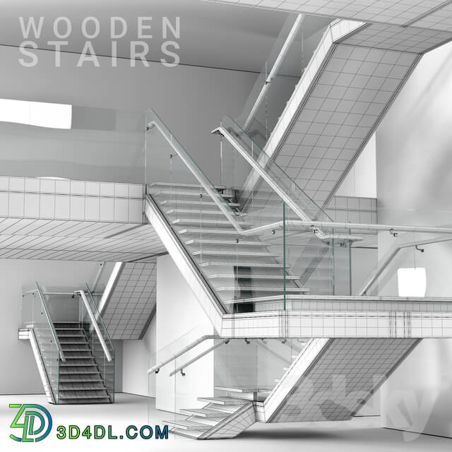 Wooden stairs 2