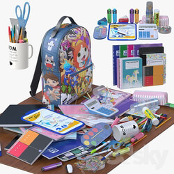 Miscellaneous school supplies 