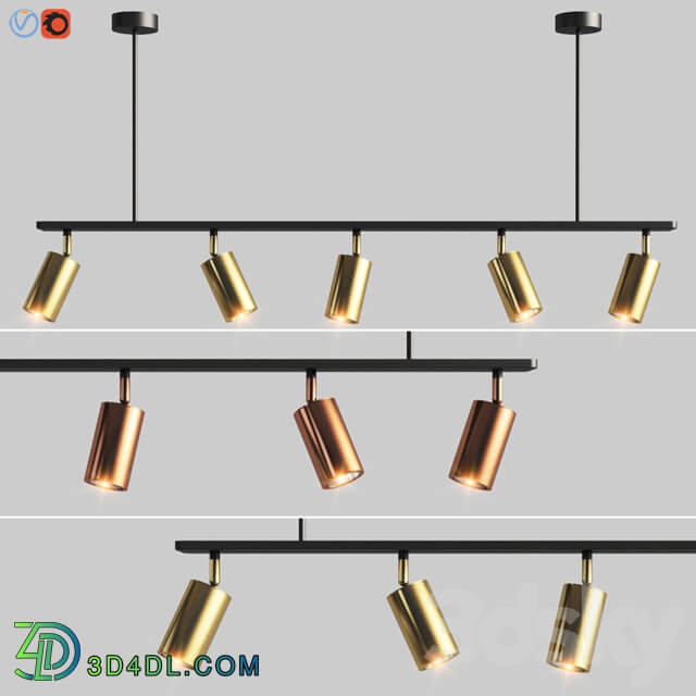 Lino Modern Deisng Pendant Pendant light 3D Models