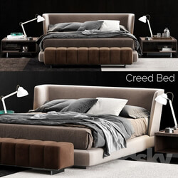 Bed Minotti creed bed 