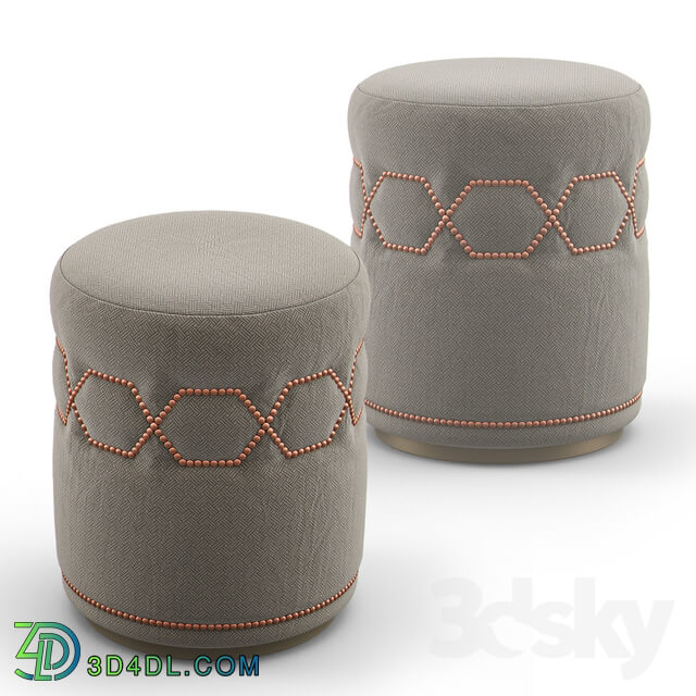 Bespoke Ottoman BB STL S ROU 0009