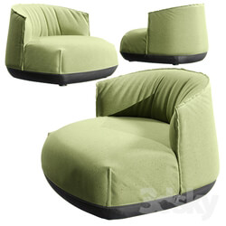 Kristalia Brioni Lounge armchair small 