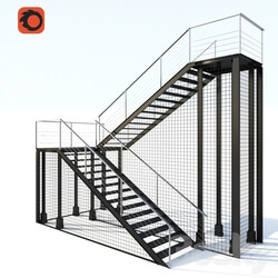 Staircase Loft 3D Models 
