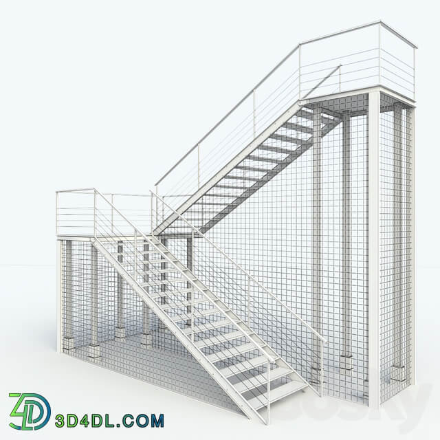 Staircase Loft 3D Models