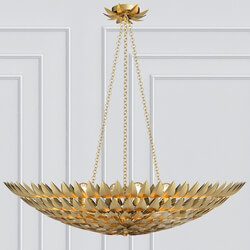 Broche 8 Light Chandelier Pendant light 3D Models 