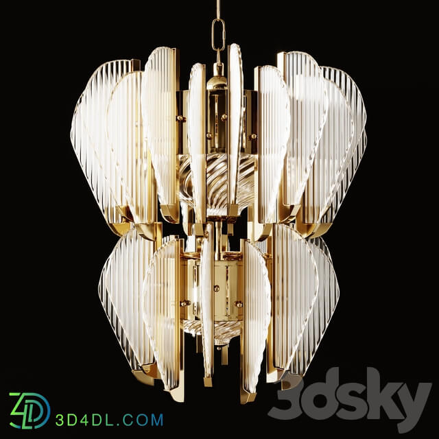 Chandelier canzone Pendant light 3D Models