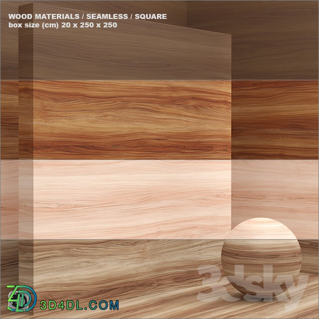 Material wood veneer seamless set 39