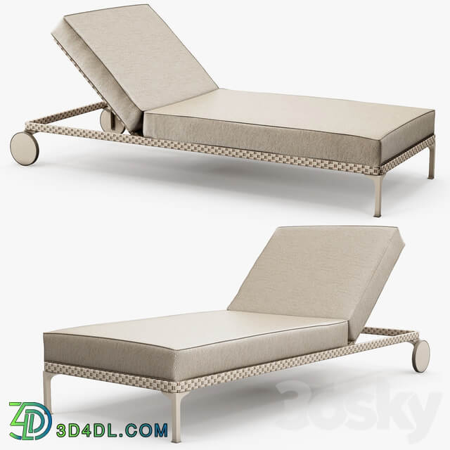 Dedon Rayn beach chair Other 3D Models