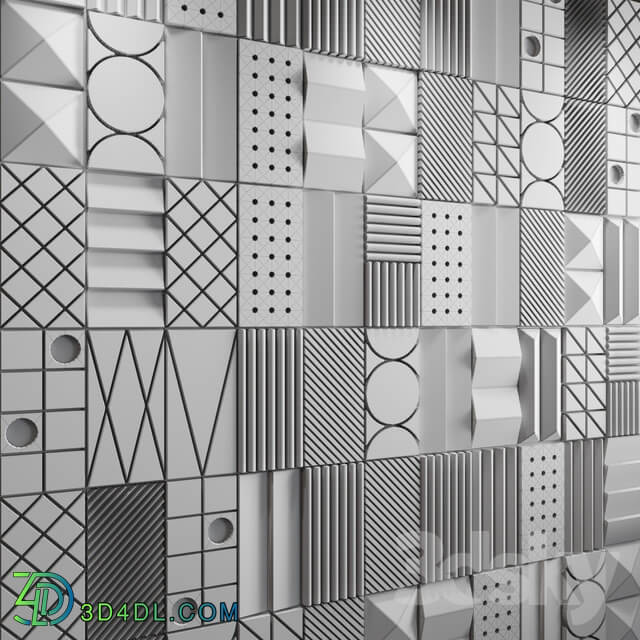 Lithea Maioliche di pietra 3d wall tiles