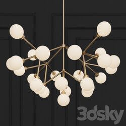 Mara chandelier Pendant light 3D Models 