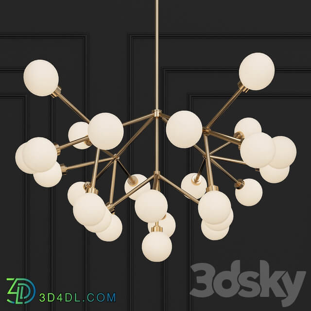 Mara chandelier Pendant light 3D Models