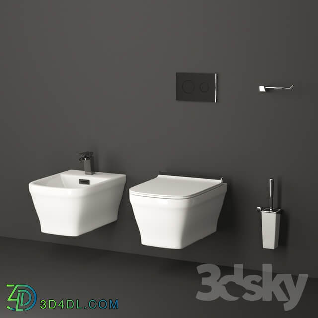 Toilet and bidet Noken Forma