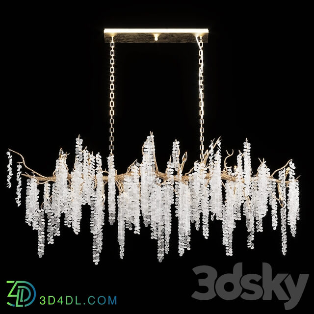 JOHN RICHARD Shiro chandelier Pendant light 3D Models