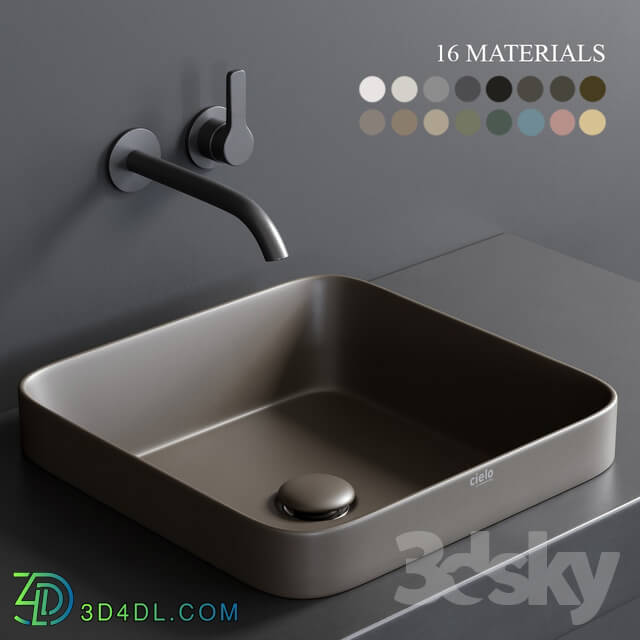 Ceramica Cielo Enjoy 40 Rectangular Washbasin