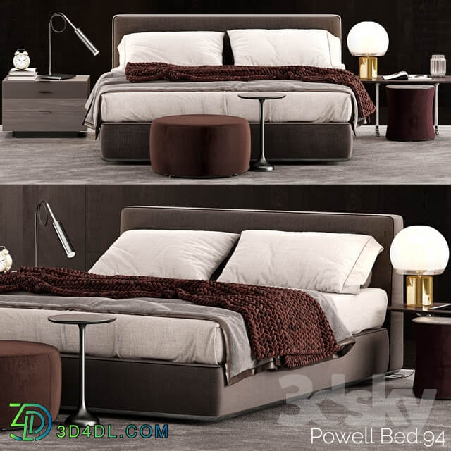 Bed Minotti Powell Bed.94