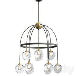 Fulton Chandelier By Savoy House Pendant light 3D Models 