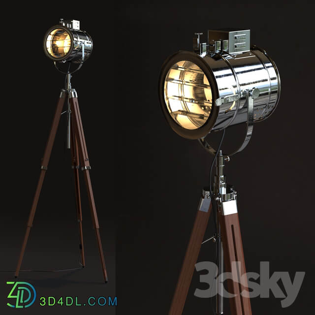 Thor Vintage Stage Searchlight