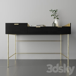 JAGGER Drawer Desk Maisonsdumonde 3D Models 