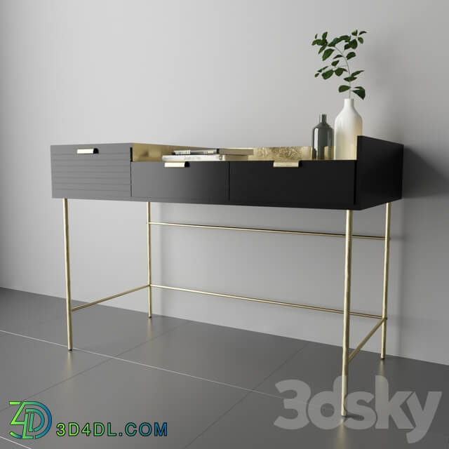 JAGGER Drawer Desk Maisonsdumonde 3D Models