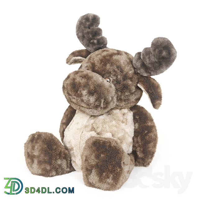 Children 39 s toy plush elk.