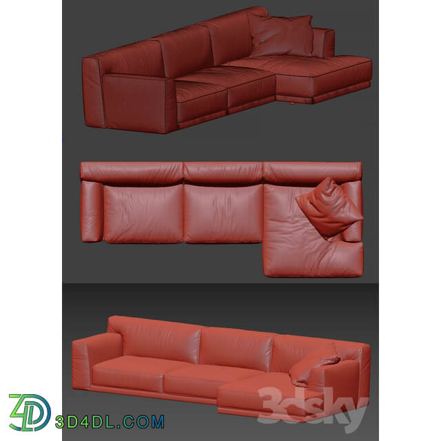 Seoul Poliform Corner Sofa