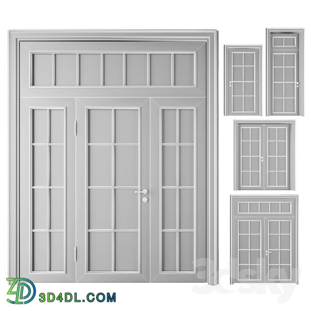 Volhovec Doors collection Paris set 4