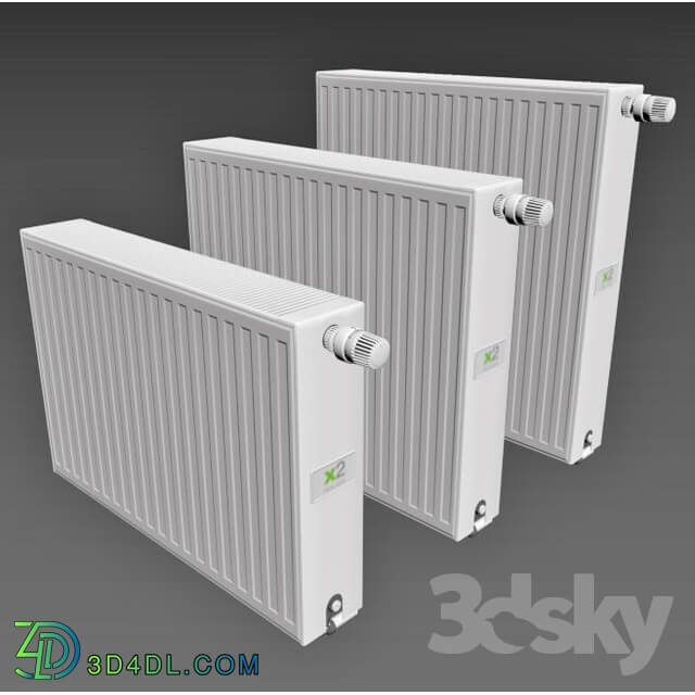 Steel panel radiators Kermi therm x2 Profil L 60