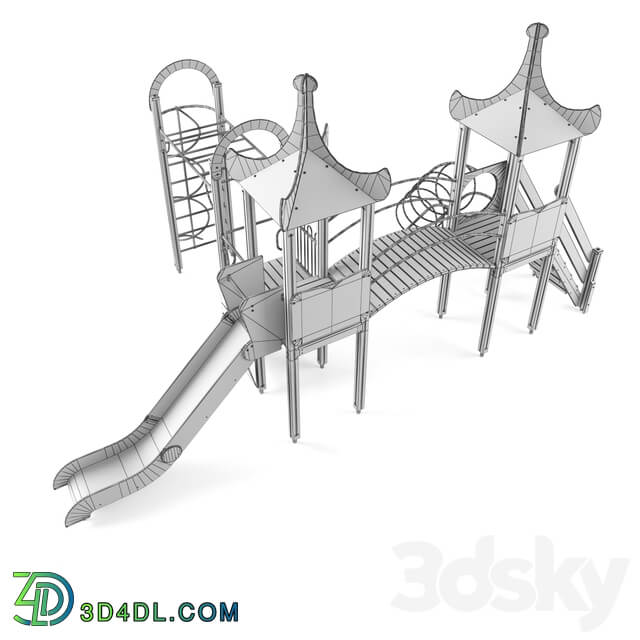 Children 39 s game complex 24 3D Models