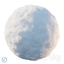 Miscellaneous VRay snow material 