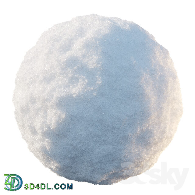 Miscellaneous VRay snow material