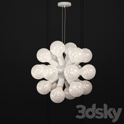 Lamp Ideal Lux DEA SP20 BIANCO DEA Pendant light 3D Models 