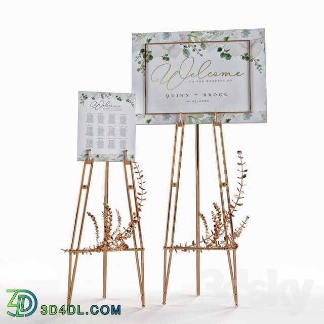 Other decorative objects welcom board wedding