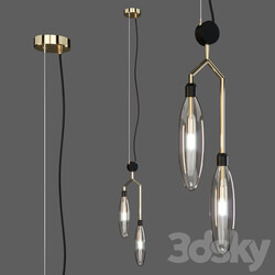 Maytoni Pendant Lamp Ventura Mod012 pl 02 g Pendant light 3D Models 