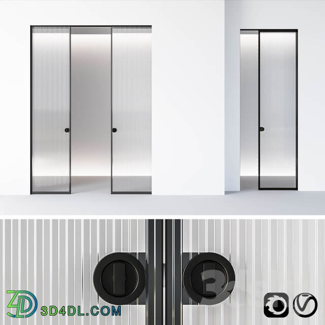 Aladin Pocket Mono door by Glas Italia