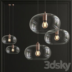 Frandsen Kobe Glass pendan Pendant light 3D Models 