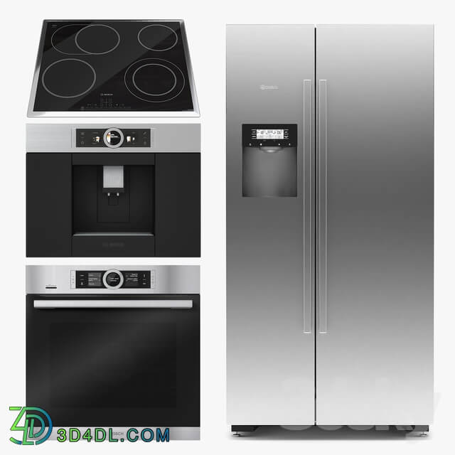 Bosch fridge cooktop oven cooktop coffee machine