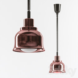 Lamp for heating dishes Saro Bonnie Pendant light 3D Models 