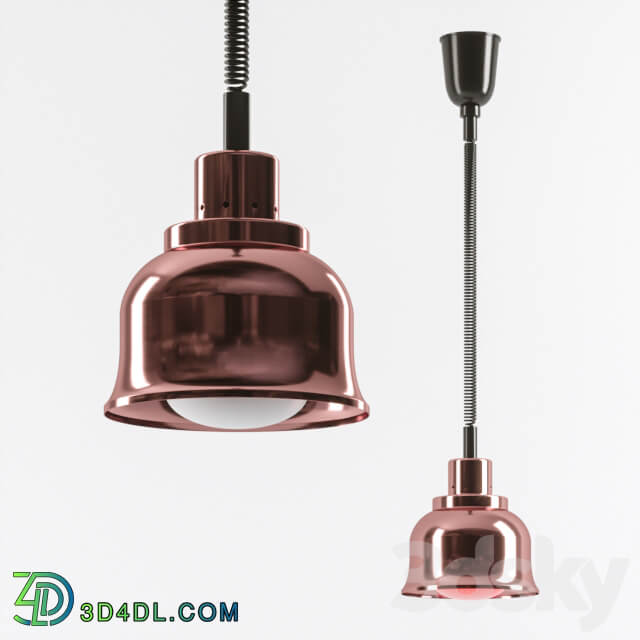 Lamp for heating dishes Saro Bonnie Pendant light 3D Models