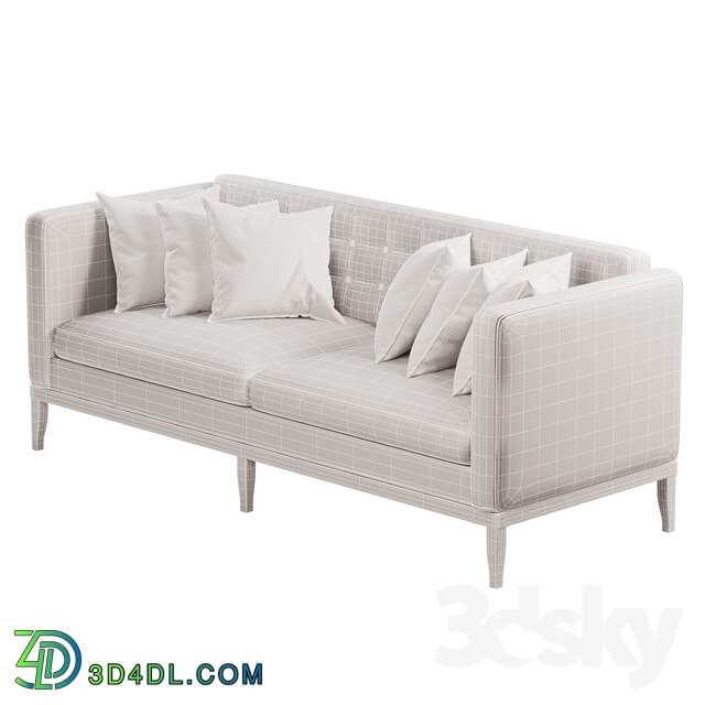 Chesterfield Sleeper Sofa Modern Gray Leather Old School S