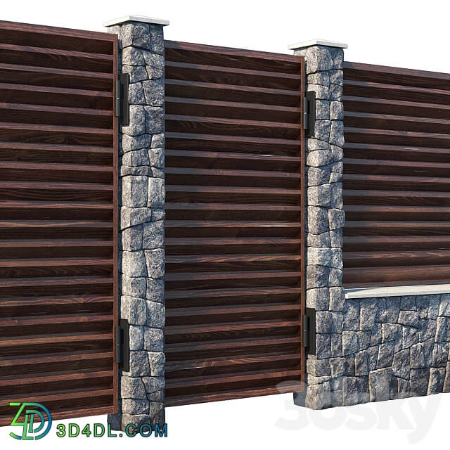 Fence 2 3D Models