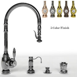 Waterstone Pull Down Faucet 4PC. SUITE 