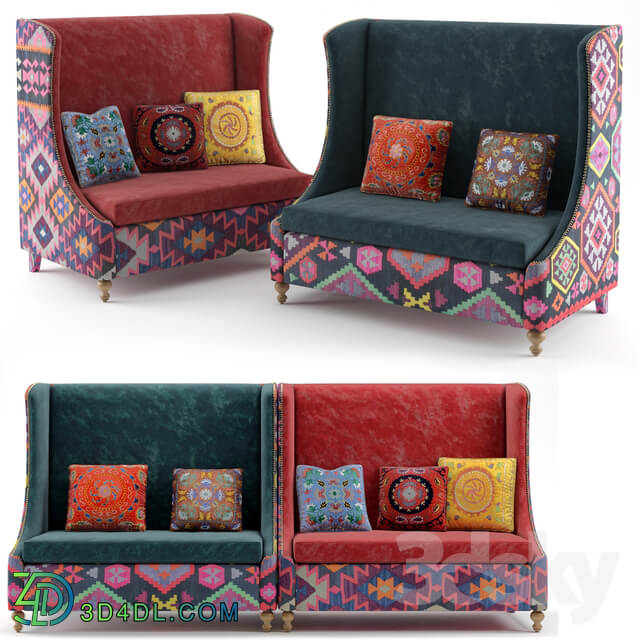 Venice Sofa 1400x850x1350h No Plugin