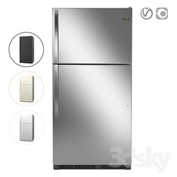 Whirlpool 33 inch Wide Top Freezer Refrigerator 
