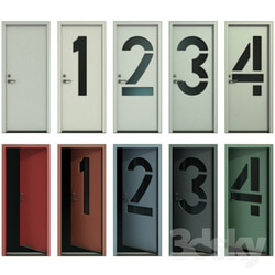 Door with numbers Part I  