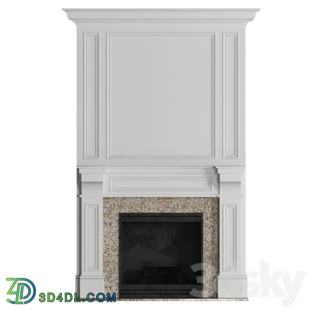 Classic fireplace