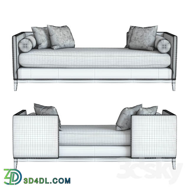 West Elm Nailhead Double Chaise