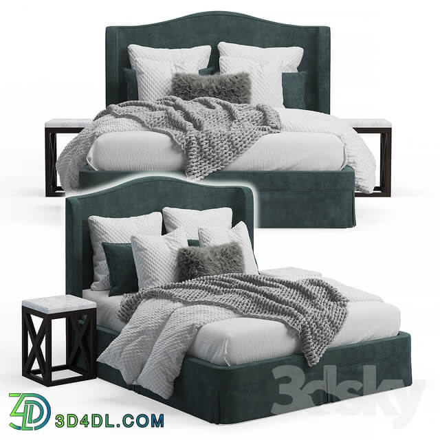 Bed Upholstered Paris Bed