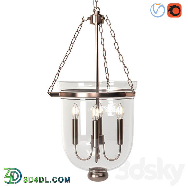 Ceiling Lamp Houzz 14 Pendant light 3D Models